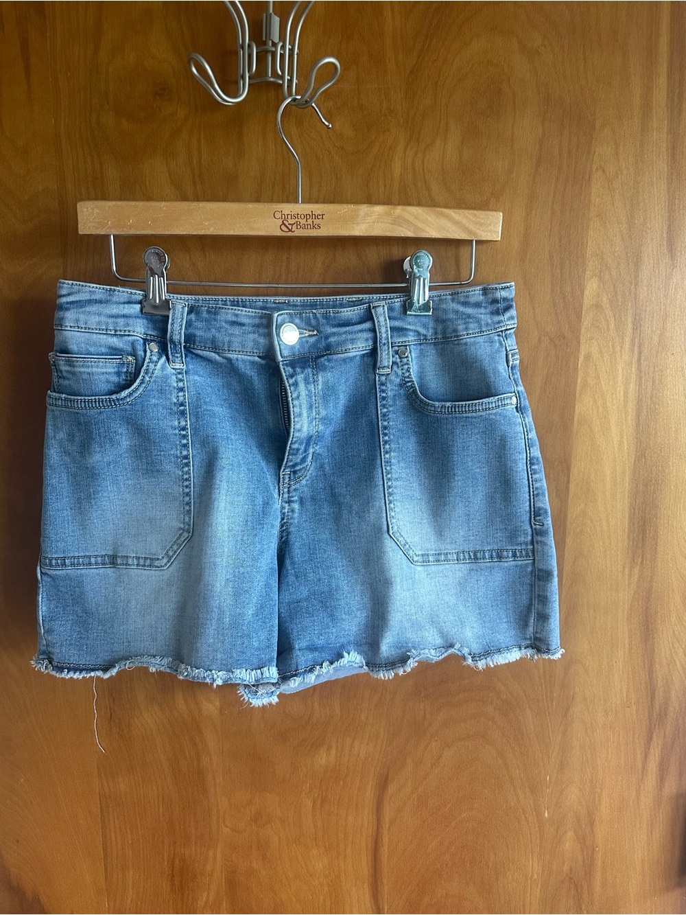 Tommy Bahama Light Blue Denim Cutoff Shorts